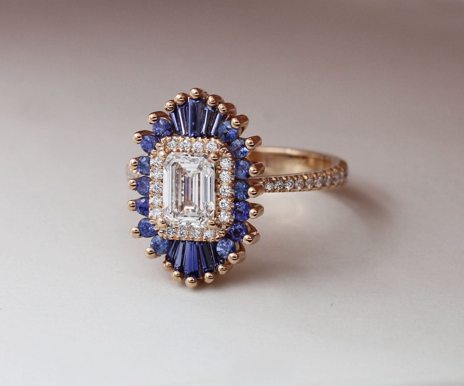 Emerald Cut Lindy