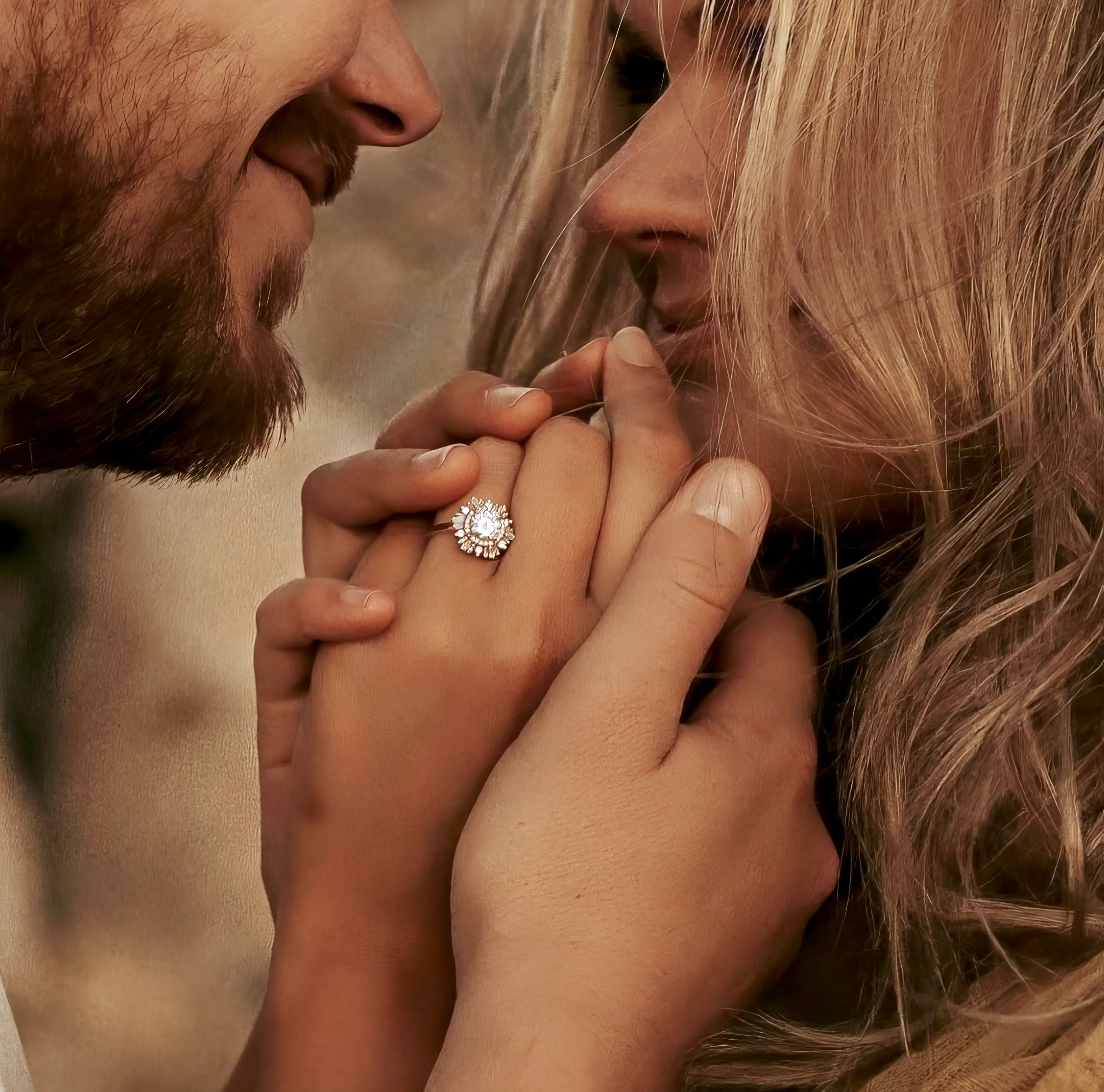 Heidi Gibson engagement stories about her rings